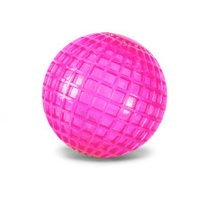 Детский мяч Попрыгунчик Диско PR2516(Pink) светящийся, 6,5 см