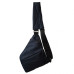 Мужская сумка Cross Body 4634 Мессенджер антивор на плечо рюкзак слинг Чёрная