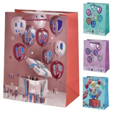 Пакет подарунковий паперовий L "Ballons" 31*41*12см, R96934-L Пакет подарунковий паперовий L "Ballons" 31*41*12см, R96934-L