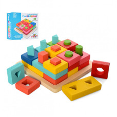Деревянная игрушка Геометрика MD 2345 сортер-вкладыш Деревянная игрушка Геометрика MD 2345 сортер-вкладыш