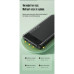 Внешний аккумулятор Power bank AWEI P37K 10000 Mah батарея зарядка Чёрный