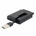 Игровой джойстик беспроводной геймпад 7 в 1 для ноутбука телевизора PC PS1 PS2 PS3 PC360 TV Android Черный