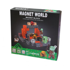 Конструктор магнітний MAGNET WORLD 140дет., S001-4
