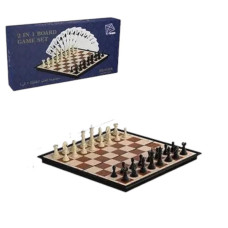 Настільна гра шахмати,карти,у короб.21*10,5*3см, 8438A Настільна гра шахмати,карти,у короб.21*10,5*3см, 8438A
