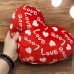 Игрушка мягкая "Сердце Love" размер М (26х8х18 см)