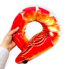 Игрушка мягконабивная «КРЕВЕТКА» размер 35 см