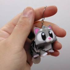 3D Брелоки "CUTE CAT / Милый КОТИК", Keychain, 3D печать