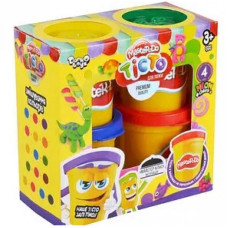 Набір креативної творчості "Тiсто для лiпки "Master Do" 4 банки*50г укр, ДТ-TЛ-02-25