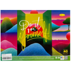 Альбом для рисования АП-0310-3, 40 листов, пружина сбоку Альбом для рисования АП-0310-3, 40 листов, пружина сбоку