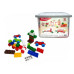 Детский блочный конструктор 013999/04 в пластиковом боксе, 303 детали