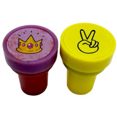 Детские пачатки-штампы 2 в 1 CN979, 2 штуки