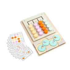 Детская развивающая игрушка-головоломка MD 0836-2 дерево, 26х18 см