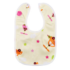 Детский тканевый слюнявчик MGZ-0600-19 на кнопке