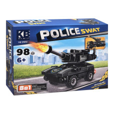 Детский конструктор Police SWAT KB 5905E пластик, 98 деталей