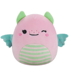 Детская мягкая игрушка Розовый дино Squishmallows SQER01180, 13 см