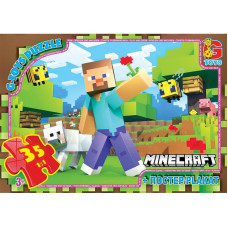 Пазли ТМ "G-Toys" із серії "Minecraft" (Майнкрафт), 35 ел. , GP-MC794 Пазли ТМ "G-Toys" із серії "Minecraft" (Майнкрафт), 35 ел. , GP-MC794