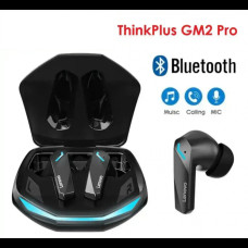 Беспроводные спортивные вакуумные наушники Lenovo Thinkplus GM2 Pro TWS, Bluetooth в кейсе Черные Беспроводные спортивные вакуумные наушники Lenovo Thinkplus GM2 Pro TWS, Bluetooth в кейсе Черные