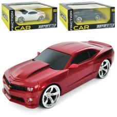 Машина АвтоСвіт, 1:24, CAMARO, інерц, 20см,гумові колеса, 3 кольори, в кор-ці, 27-11,5-13см, AS-3014