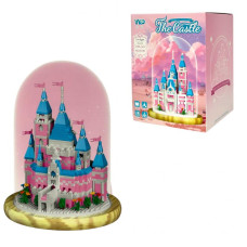 Конструктор РОЖЕВИЙ ЗАМОК під куполом, P2199 Конструктор РОЖЕВИЙ ЗАМОК під куполом, P2199