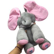 М`яка іграшка C 62959 (50) 2 види, ОЗВУЧЕННЯ АНГЛІЙСЬКОЮ, музика, висота 27 см, рухливі вушка