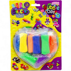 Набор пластилина "Air Clay+Bubble Clay", неон
