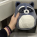 Мягкая игрушка "Squishmallows: Енот Рокки" (19 см)