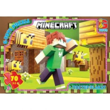 Пазлы "Minecraft" (Майнкрафт)", 70 элементов