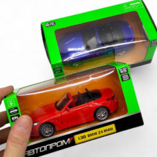 Машинка металлическая "АВТОПРОМ. 1:38 BMW Z4 M40i" (КРАСНАЯ)