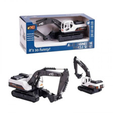 Экскаватор металлический, инерционный в коробке р.30x10,3x13,3 см