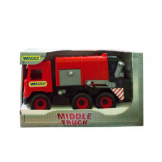 Мусоровоз "Middle truck" (красный)