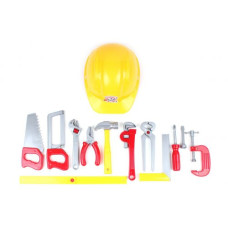Набор инструментов "Tools Set" (11 инструментов и каска)