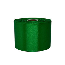 Атласная лента для рукоделия АБ-517, 5 см x 23 м, Зеленый