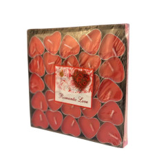 Набір декоративних свічок у формі серця, MA25-866