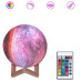 Настольный RGB светильник ночник Луна 3D Moon Night 15см