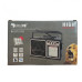 Радиоприёмник с солнечной панелью FM USB MicroSD Bluetooth Golon RX-BT319S на аккумуляторе Черный