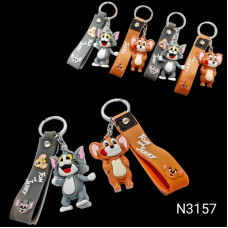 Брелок для ключів "Том та Джері", зі стрічкою, BT-3157 Брелок для ключів "Том та Джері", зі стрічкою, BT-3157