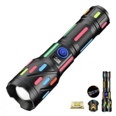 Аккумуляторный фонарь с боковым светом и с флуоресцентной окраской СОВА CB-G706-TG АКБ 18650 Аккумуляторный фонарь с боковым светом и с флуоресцентной окраской СОВА CB-G706-TG АКБ 18650