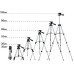 Штатив для камеры и телефона 3110 Тринога для фотоаппарата Трипод Tripod
