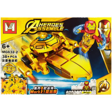 Конструктор Avengers Железный человек MG632 (Железный человек 2)