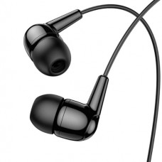 Проводные наушники вакуумные 3.5mm HOCO M97 Enjoy с микрофоном 1.2m Черные Проводные наушники вакуумные 3.5mm HOCO M97 Enjoy с микрофоном 1.2m Черные
