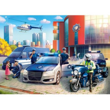 Пазлы "Полицейский участок", 120 элементов