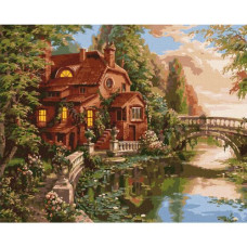 Картина по номерам "Дом-мечта" ★★★★★