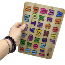 Деревянный сортер "Украинский алфавит"