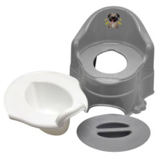 Горщик дитячий СІРИЙ (ПЕСИК)