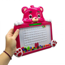 Мозаика-магнитная дощечка с рисунками, короб. (МИШКА) Мозаика-магнитная дощечка с рисунками, короб. (МИШКА)