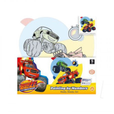 Набор для росписи по номерам 30х30 см "Блеск: На старт, внимание, марш!"