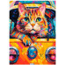 Пазлы "Путешествие на кошачьем автобусе" 100 элементов