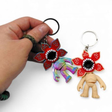 Брелок (3D печать) "Stranger Things. ДЕМОГОРГОН" (ГРАДИЕНТ)