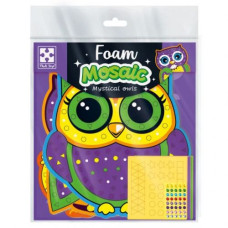 Набор для творчества с мягкой мозаикой и стразами "Мистические совы"