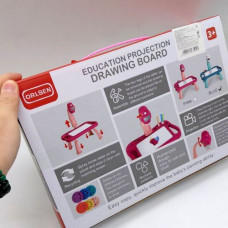 Стол-доска для рисования с проектором (ГОЛУБОЙ)